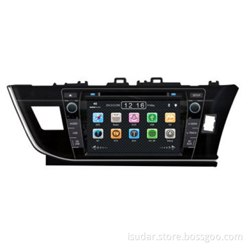 Car DVD Player for Toyota Corolla 2013 RHD ,NAV/CD/MP3/DVD/USB/SD/BT with 8" TFT Monitor